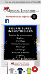 Mobile Screenshot of mondial-industrie.com